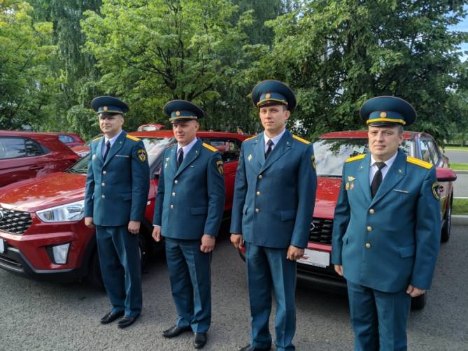 Брянское МЧС получило 4 новых автомобиля Hyundai Creta