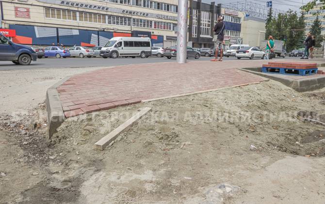 В Брянске улицу Красноармейскую обещают отремонтировать раньше срока