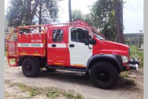 Автопарк брянских лесников пополнился тремя лесопожарными машинами