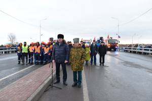 В Брянске торжественно открыли Славянский мост и дорогу-дамбу