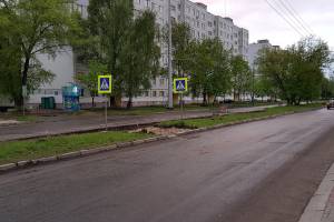 Жители Брянска пожаловались на ликвидацию удобных зебр на улице 22 Съезда КПСС