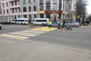В Брянске обновили дорожную разметку на проспекте Ленина