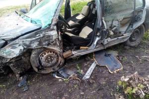 Под Климово 22-летний водитель Mitsubishi уснул за рулём и попал в жуткое ДТП