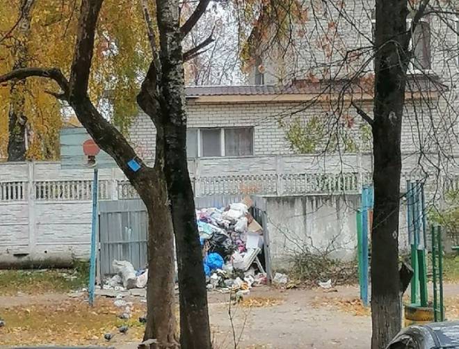 В Брянске возле детского приюта сняли на фото мусорный апокалипсис