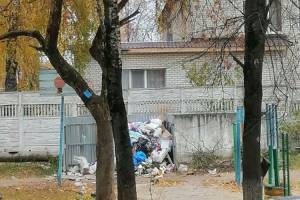 В Брянске возле детского приюта сняли на фото мусорный апокалипсис