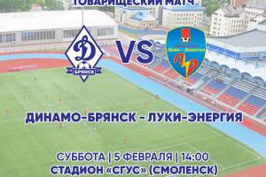 Брянское «Динамо» проведет второй товарищеский матч в Смоленске