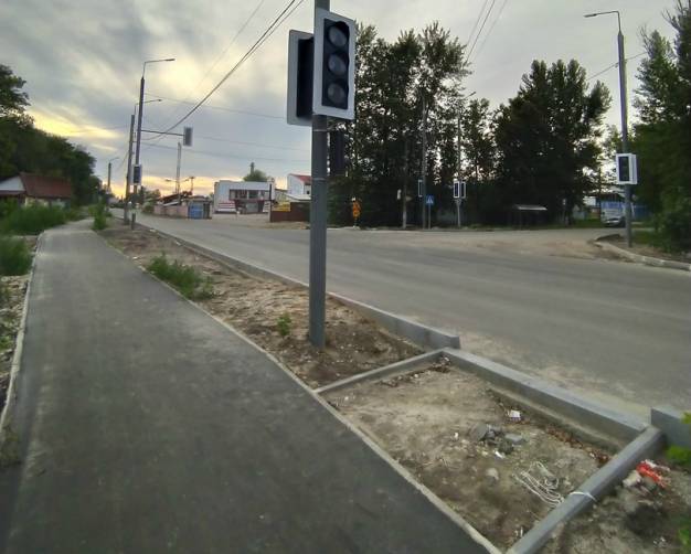 Жители Брянска указали на перебор светофоров по улице Вокзальной